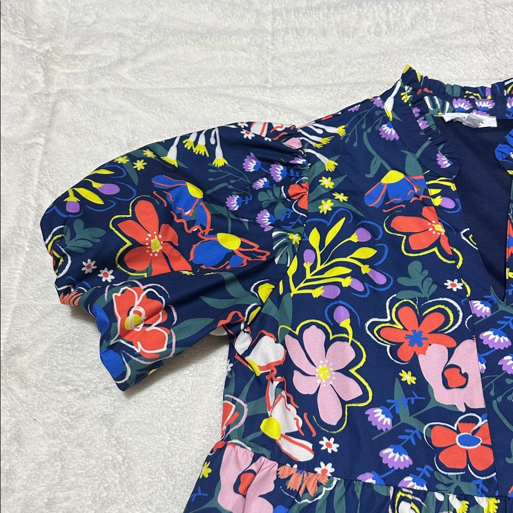 THML Colorful Floral Mini Dress - Picture 11 of 14